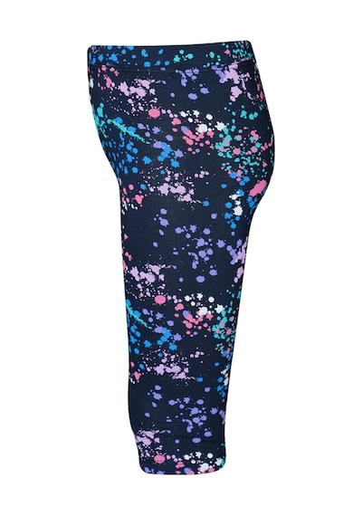 Lovetti Koyu Lacivert Kız Çocuk Spray Colors Desen Kapri 1431L011 Koyu Lacivert