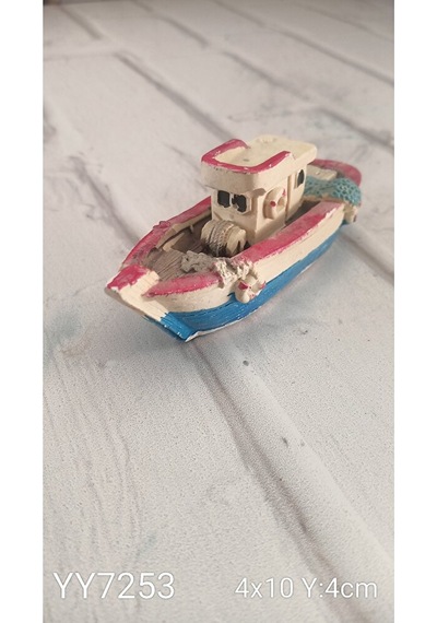 Yy7253 Mini Tekne Teraryum Biblo Silikon Kalıp