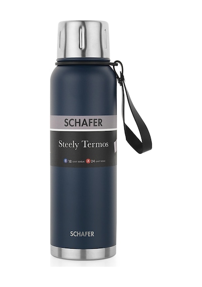 Schafer Steely Termos 1 L-lacivert Lacivert