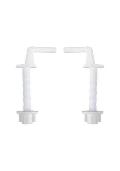 Klozet Kapağı Montaj Vidası Seti 4 Parça 2 Adet 10 Cm Pvc Klozet Kapağı Montaj Vidası Diğer