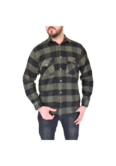 Erkek Oduncu Çift Cep Kapaklı Regular Fit Gömlek Bgl-st02338 001