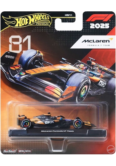 Hot Wheels Formula 1 Premium Arabalar Hrv11 Diğer