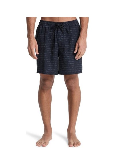 Quiksilver Stretch Printed Erkek Lacivert Mayoşort