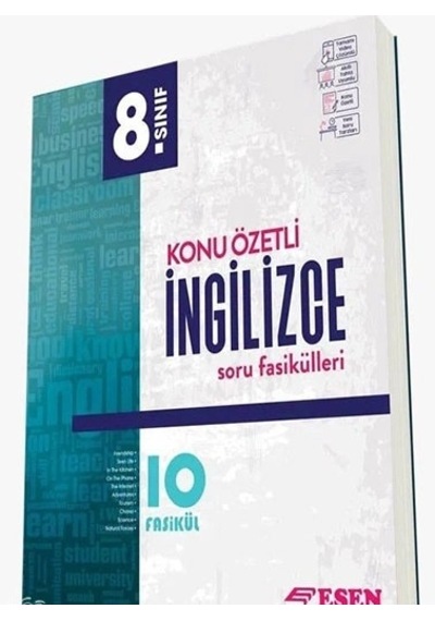 Esen 8. Sınıf Konu Özetli İngilizce Soru Fas.