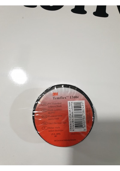 3M Temflex 1300E İzole Bant 10 Adet 3M Temflex 1300E İzole Bant 10 Adet