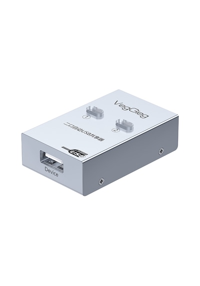Veggieg Usb 2.0 Anahtarlı 2 Portlu Yazıcı Printer Çoklayıcı Sharing Switch