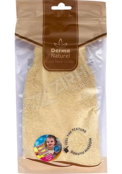 2 Adet Derma Naturel Bebek Banyo Eldiveni
