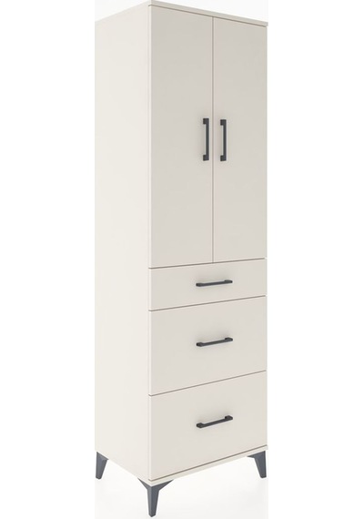 Hyperion Dolap Tek Raflı 3 Çekmeceli Tek Askılı 60x44x195 Ayt... Aytaşı Hyperion Dolap Tek Raflı 3 Çekmeceli Tek Askılı 60x44x195 Ayt... Aytaşı