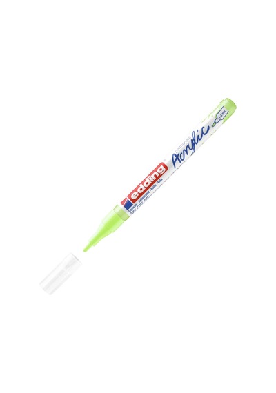 Edding Markör Akrilik İnce Uçlu 1-2 Mm Pastel Yeşil 917 5300 Çok Renkli
