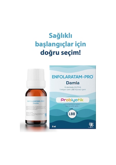 Enfolaratam Pro Probiotic Damla 8 Ml Probiyotik Damla