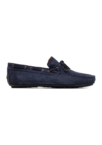 Sneaker Erkek Og-7810 John May Laci Süet Lacivert