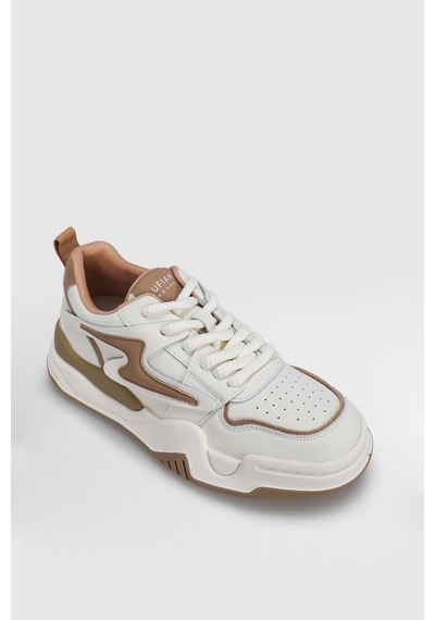 Lufian Maya Kadın Sneaker Ayakkabı Bej Bej 121230090100550