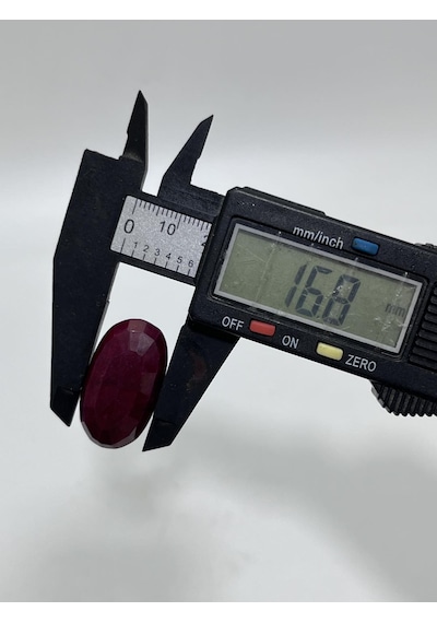 Faset Kesim Doğal Yakut Taşı 39,5 Karat Ruby , Rubin Stone
