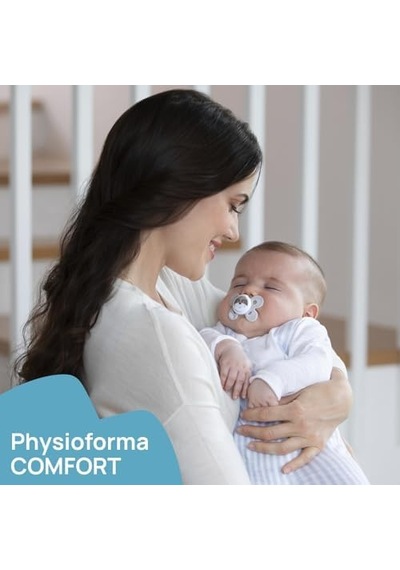 Physioforma Comfort Silikon Emzik 2-6 Ay, 2'li Açık Bej