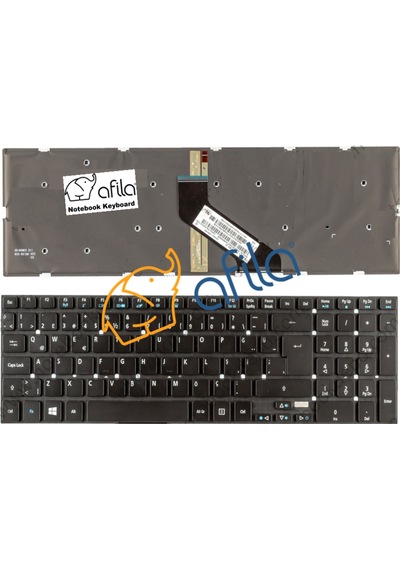 Acer Aspire 5755g, 5830t Notebook Klavye Işıklı Siyah Tr / Kl0745ld