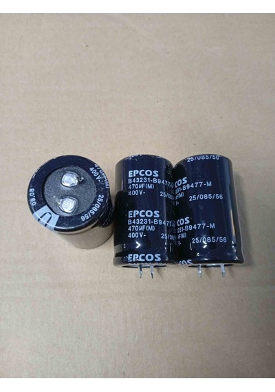 B43231b9477m 470mf 400v 30x52mm Snap Elko Kondansatör 2 Adet