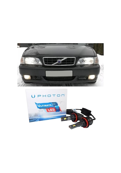 Volvo S70 Led Xenon Uzun Far Ampulü H7 Ultimate 9500 Lumens Yeni Seri Beyaz