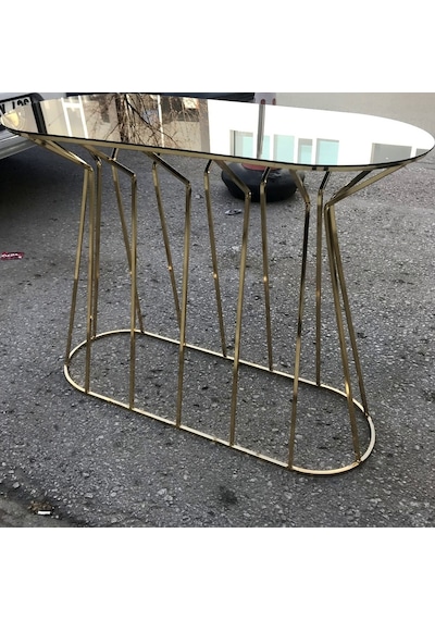 Dresuar Cadde Metal Transmisyon Gold Renk Kaplama Iskelet Temper Altın Dresuar Cadde Metal Transmisyon Gold Renk Kaplama Iskelet Temper Altın