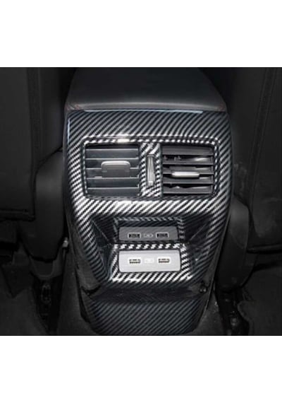Honda 2022 Cıvıc Arka Klima Panel Kaplama - Karbon