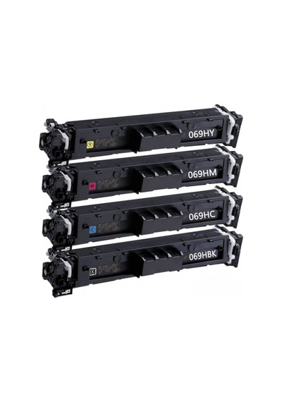 Tecprint Canon Crg-069h Uyumlu. Çipsiz Toner Seti Cmyk /lbp673cdw/mf752cdw/mf754cdw