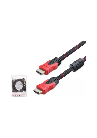 Hadron Hdx2017 10mt Hdmı M To Hdmı M Kablo Örgülü 10m Siyah Kdo