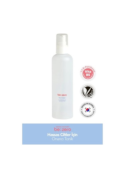 Hassas Ciltler Için Tonik Be Zero Mild Toner 250ml