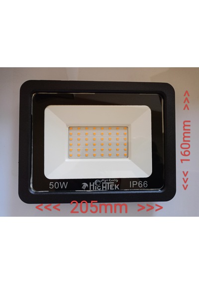 Amber 50w Led Projektör 50 Watt 220v