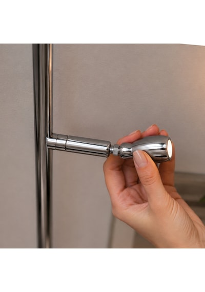 Axis Ayarlanabilir Okuma Başlıklı Gümüş Led Sarkıt Gri