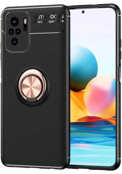 Xiaomi Redmi Note 10S Kilif Zore Ravel Yüzüklü Silikon Kilif 492419476