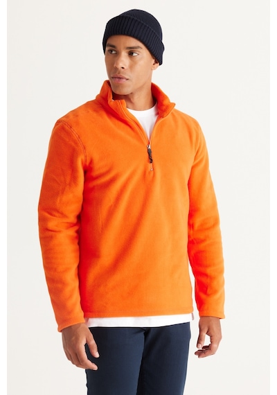 AC&Co / Altınyıldız Classics Anti-Pilling Tüylenme Yapmayan Bato Yaka Erkek Polar Sweatshirt 4A5221100016TRNXXL Turuncu AC&Co / Altınyıldız Classics Anti-Pilling Tüylenme Yapmayan Bato Yaka Erkek Polar Sweatshirt 4A5221100016TRNXXL Turuncu