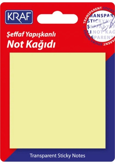 Yapıskanlı Not Kagıdı 76x76 50yp.seff Sarı 12'li
