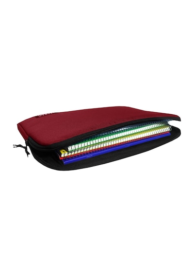 Jacbag Kırmızı A4 Evrak Notebook Ve Tablet Taşıma Çantası/kılıfı Çok Renkli