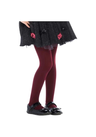 Penti Pretty Kız Çocuk Micro 40 Külotlu Çorap 71 Bordo