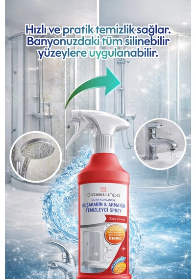 Duşakabin & Armatür Temizleyici Sprey 450 Ml