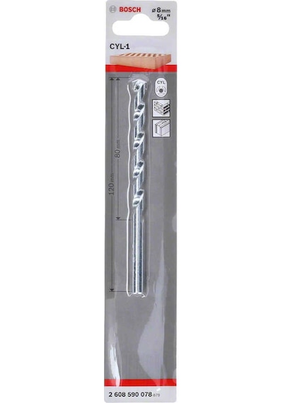 Bosch CYL-1 80/120 MM Delme Ucu 8MM