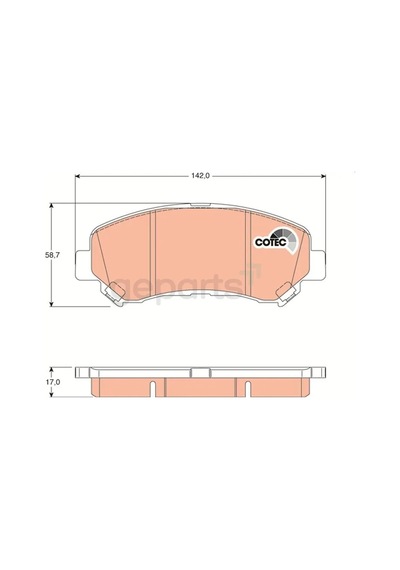 Ön Fren Balata Nissan Qashqai 1.5l Dci K9k Dizel 1.6l 2.0l Hr16 Hr20 J10 2006-2013 X - Trail 2.0l Qr20 T 31 2007 2.0l M9r T31 Dizel 2007 / Koleos 2.0 Dcı 2008 42269622 Ön Fren Balata Nissan Qashqai 1.5l Dci K9k Dizel 1.6l 2.0l Hr16 Hr20 J10 2006-2013 X - Trail 2.0l Qr20 T 31 2007 2.0l M9r T31 Dizel 2007 / Koleos 2.0 Dcı 2008 42269622