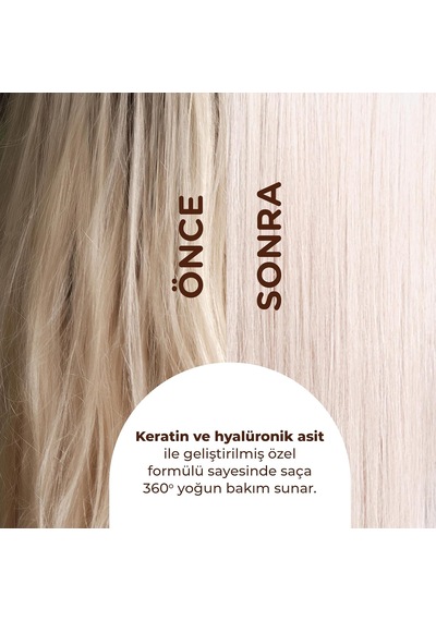 Lexroo Keratin & Hyalüronik Asit İçeren Saç Maskesi