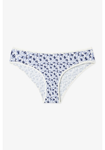 Penti Blue Autumn Yaprak Desenli Düşük Bel 3'lü Slip Külot