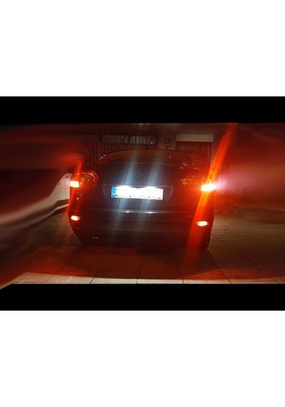 Femex Renault Fluence Led Plaka Aydınlatma Ampulu 6000K Beyaz Femex T10