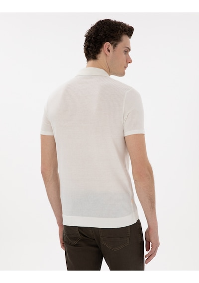 Pierre Cardin Erkek Ekru Kazak /triko 50303605-vr019 Ekru