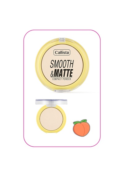 Callista Smooth Matte Compact Powder Mat Görünümlü Pudra 50
