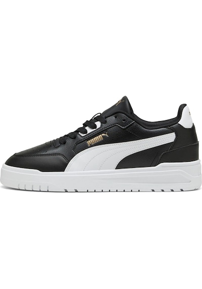 Puma Shuffle Downtown Siyah Beyaz Erkek Sneaker Spor Ayakkabı Siyah