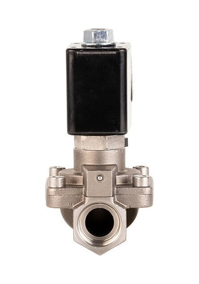Unox 220 V Ac Paslanmaz Kompresör Yüksek Basınç Solenoid Valf Normalde Kapalı 3/8"(0,5-40 BAR)
