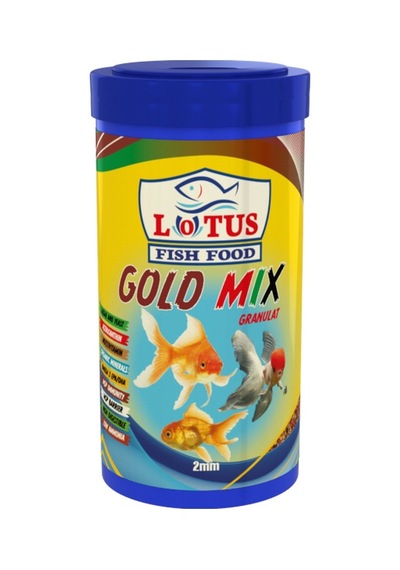 Japon Balığı Yem Vitamin Seti, Lotus Gold Natural ve Mix