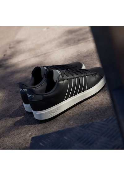 Adidas Grand Court 2.0 Erkek Spor Ayakkabı Js1739 Siyah