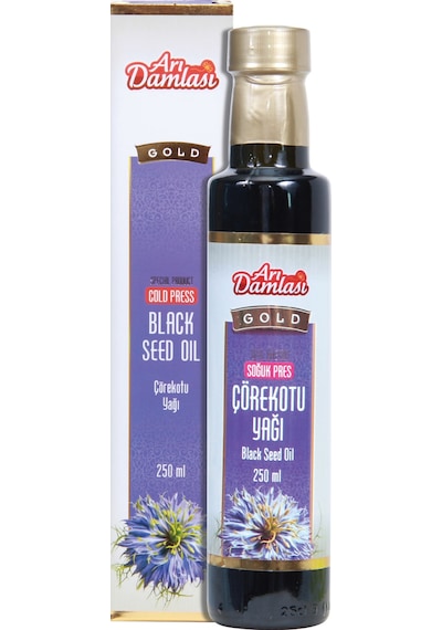 Arı Damlası Soğuk Pres Çörekotu Yağı 250 ML