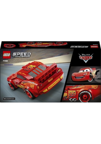 Speed Champions Şimşek Mcqueen 77255 9 Yaş Ve Üzeri Çocuklar İçin Yaratıcı Oyuncak Yapım Seti 270 Parça