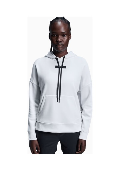 On Relaxed Hoodie Lumos Kadın Kapüşonlu Sweatshirt Beyaz