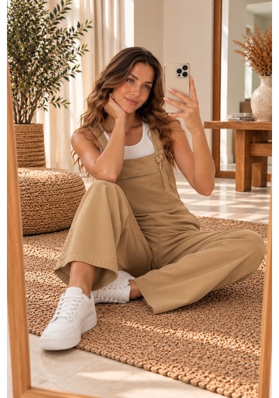 Palena Plna6153 Kot Salopet Ön Cepli Tulum Taş