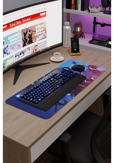 Solo Leveling Anime V1 - 70x30 Xl Gaming Kauçuk Kaymaz Taban Mouse Pad Fare Altlığı